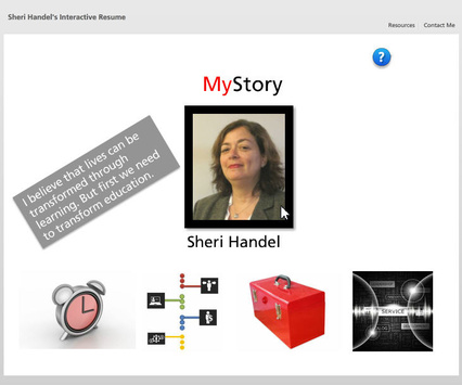 Link to interactive resume.